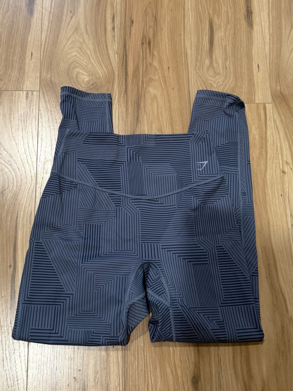 Gymshark Women´s Flush Fit Elevate Leggings Evening Blue Size Small
